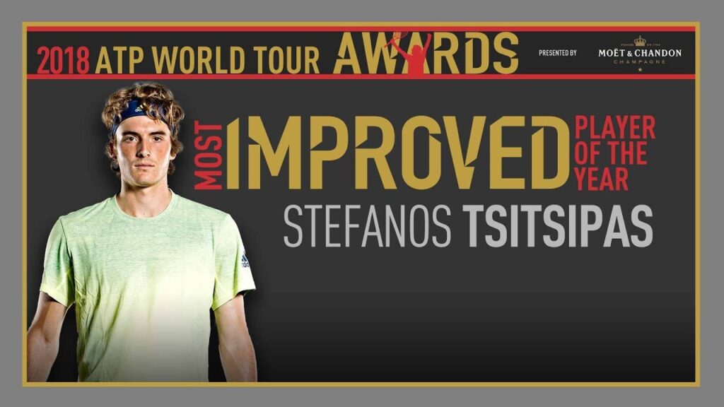 西西帕斯獲得ATP年度最佳進步球員獎