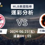 【MLB運彩分析】6/21 洋基 vs 金鶯