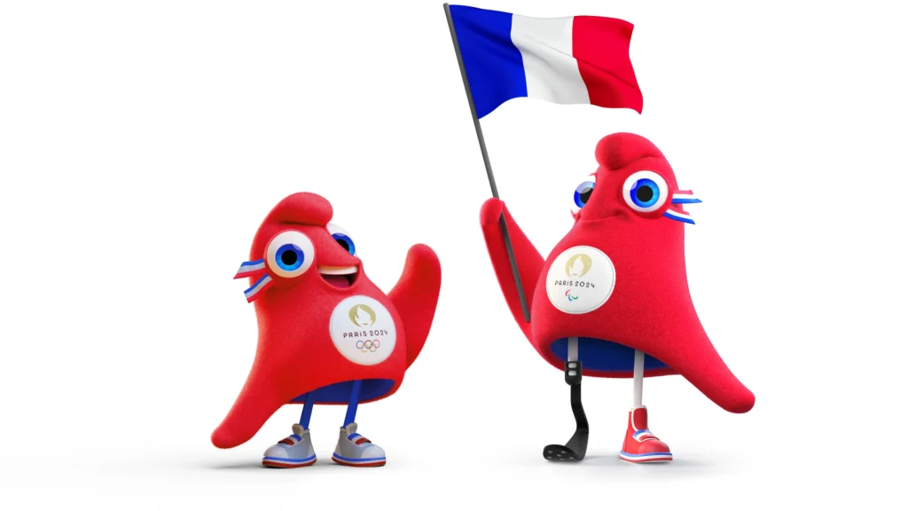 弗里吉是本屆巴黎奧運的吉祥物。