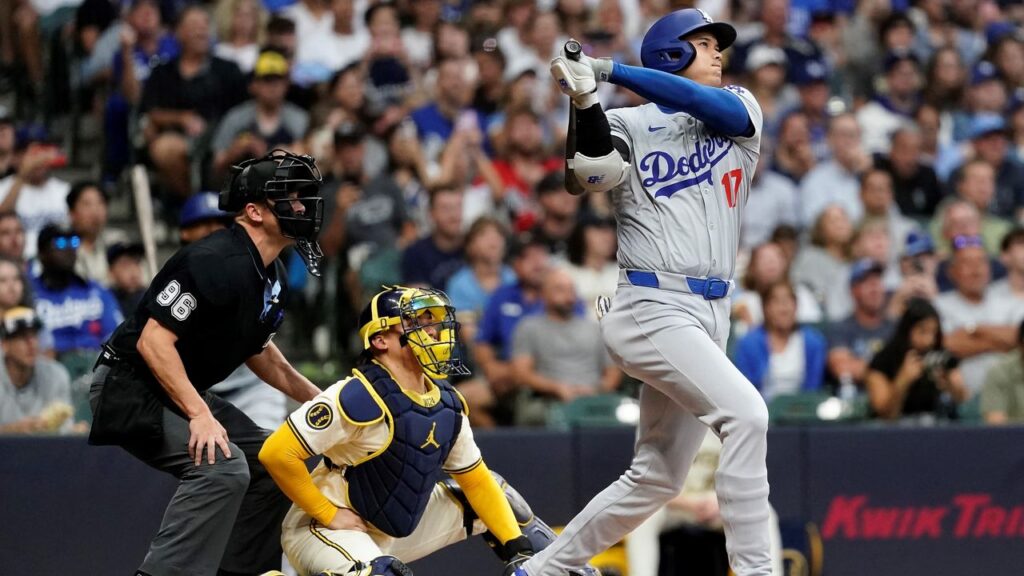 MLB／道奇先發全數敲安！ 大谷翔平本季第37轟出爐