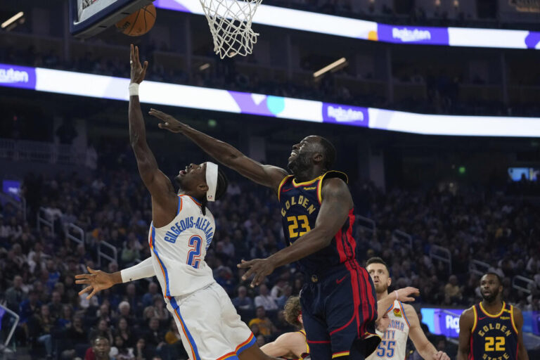 NBA／柯瑞膝蓋疼痛缺席比賽！ 雷霆戰勝勇士穩居西區龍頭