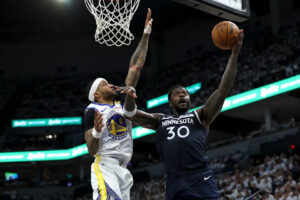 NBA/灰狼大開殺戒猛闖分區決賽 勇士柯瑞傷癒無緣G6遭淘汰