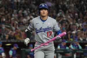 MLB/道奇大谷翔平母親節「粉紅登場」連9場安打拿下響尾蛇