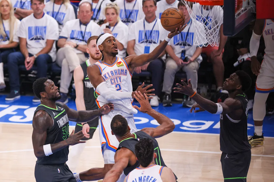NBA／打響冠軍賽第一槍！SGA領軍雷霆 26分大勝灰狼