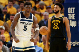 NBA/灰狼蟻人愛德華茲爆發率隊聽牌 勇士陷空前危機
