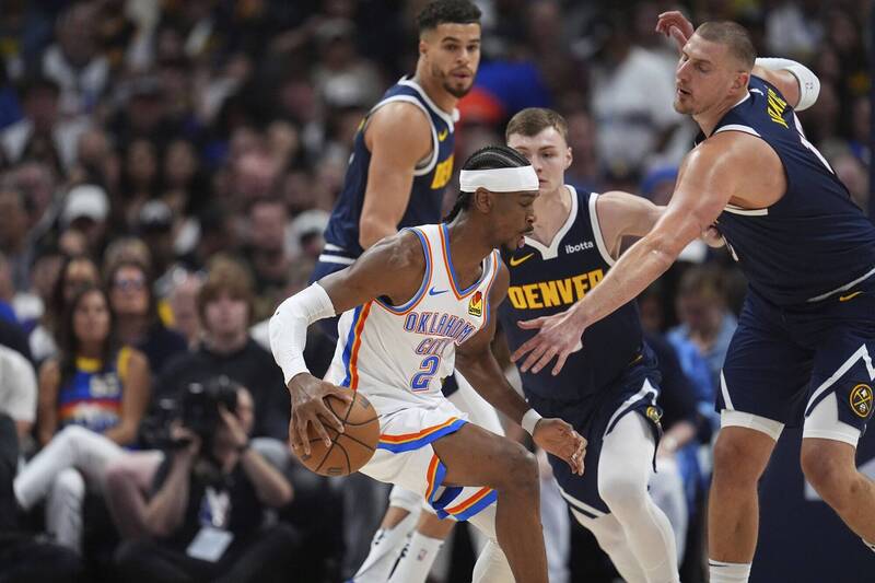 NBA／雷霆全場嚴防金塊約基奇！SGA關鍵8分+25分強勢逆轉