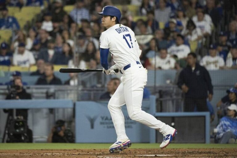 MLB／大谷翔平第17轟登頂全壘打王 道奇吞下本季首度四連敗
