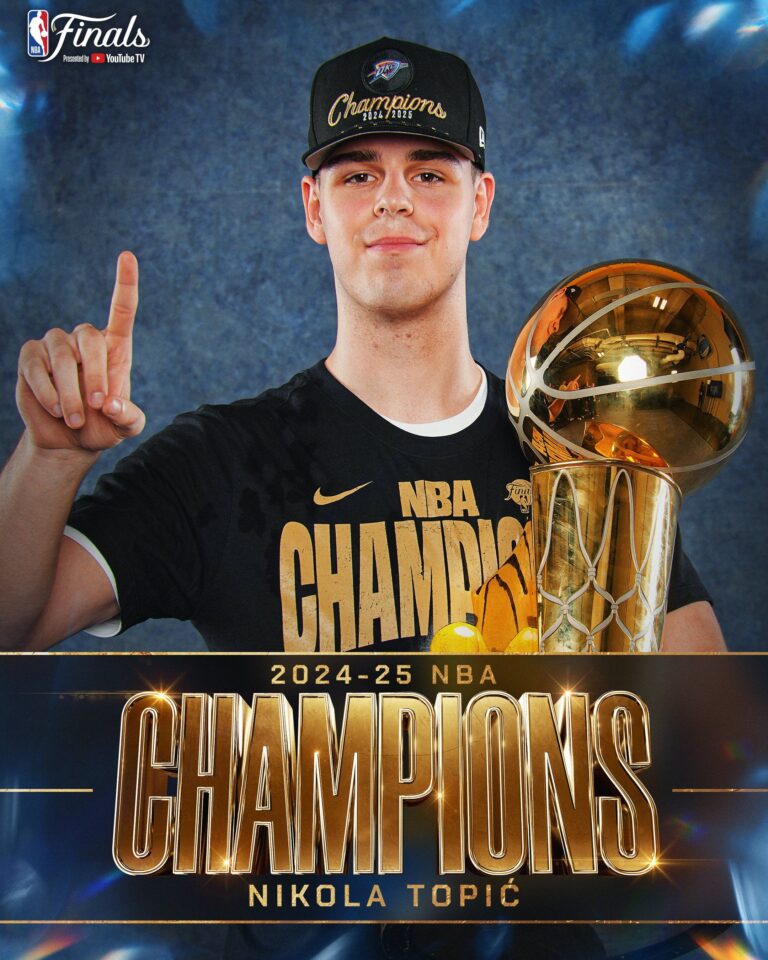 NBA／史無前例！雷霆菜鳥NBA首秀前就奪冠 還是第3年輕冠軍得主