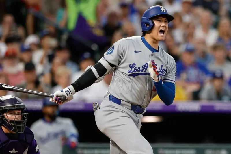 MLB／大谷翔平復仇洛磯！「異次元一擊」第44轟追上舒瓦伯