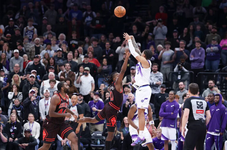 NBA／雙延長大戰！爵士150比147險勝公牛Markkanen狂砍47分、George準絕殺三分定江山