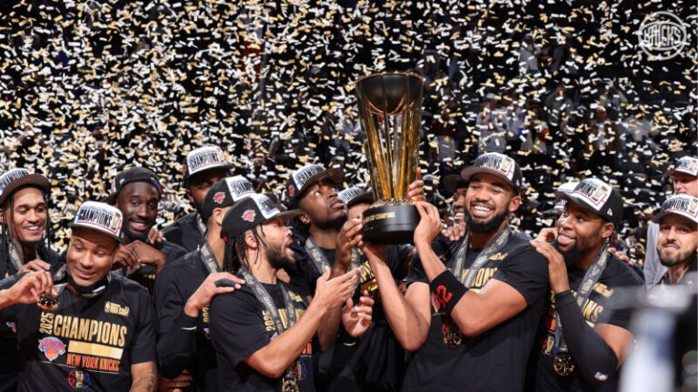 NBA／NBA盃決賽上演逆轉秀 尼克末節爆發奪隊史首冠