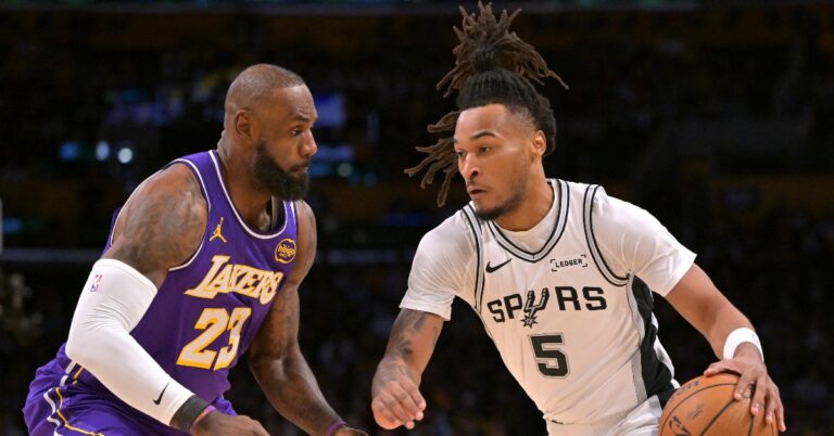 NBA/【NBA盃8強|馬刺 132:119 湖人】溫班亞瑪缺陣仍強勢闖 4 強!